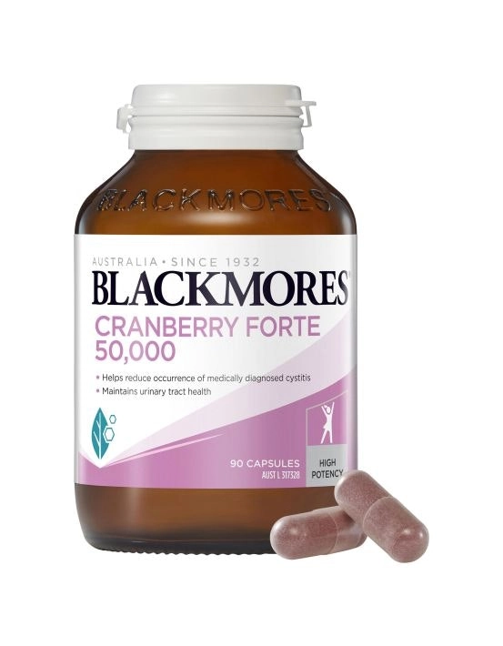 Blackmores Cranberry Forte 50000mg 90 Capsules