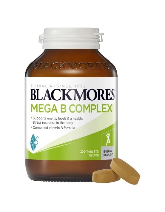 Blackmores Mega B Complex 200 Tablets