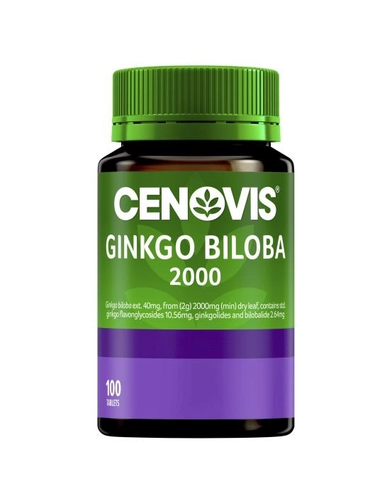 Cenovis Gingko Biloba 2000 100 Tablets