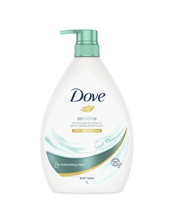 Dove Sensitive Body Wash 1L