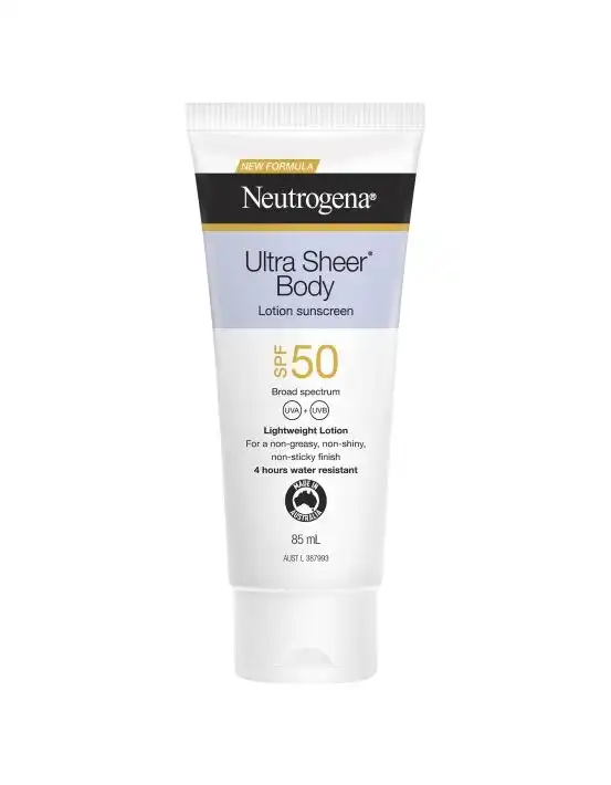 Neutrogena Ultra Sheer Sunscreen Lotion Spf 50+ 85mL