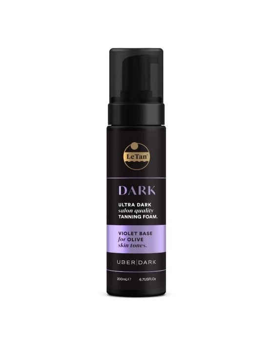 Le Tan Uber Dark Self Tanning Foam Violet Base 200mL