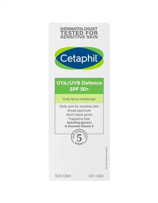 Cetaphil UVA/UVB Defence SPF 50+ 50mL