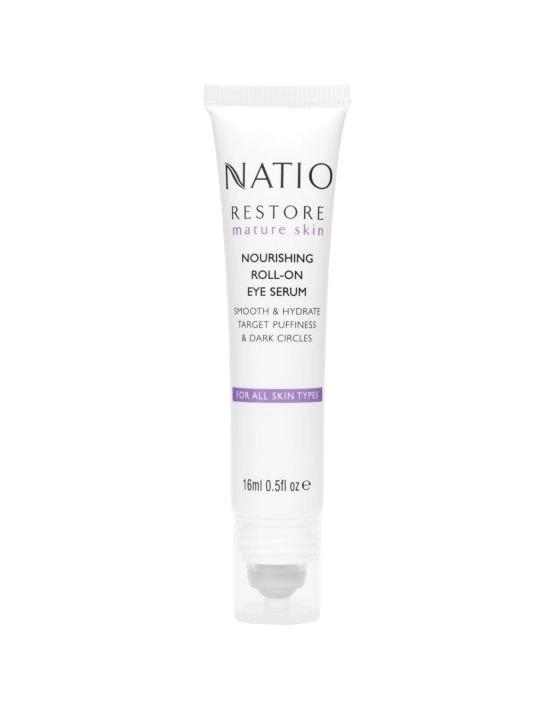 Natio Restore Nourishing Roll On Eye Serum 16ml