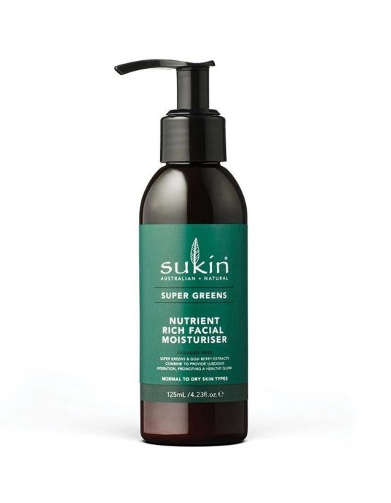 Sukin Super Greens Facial Moisturiser 125mL