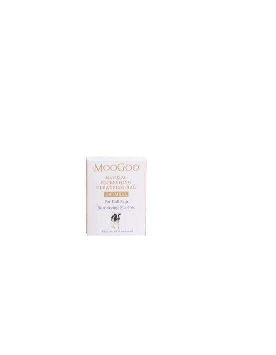 MOOGOO Hydrating Cleansing Bar Finely Ground Oatmeal 130g