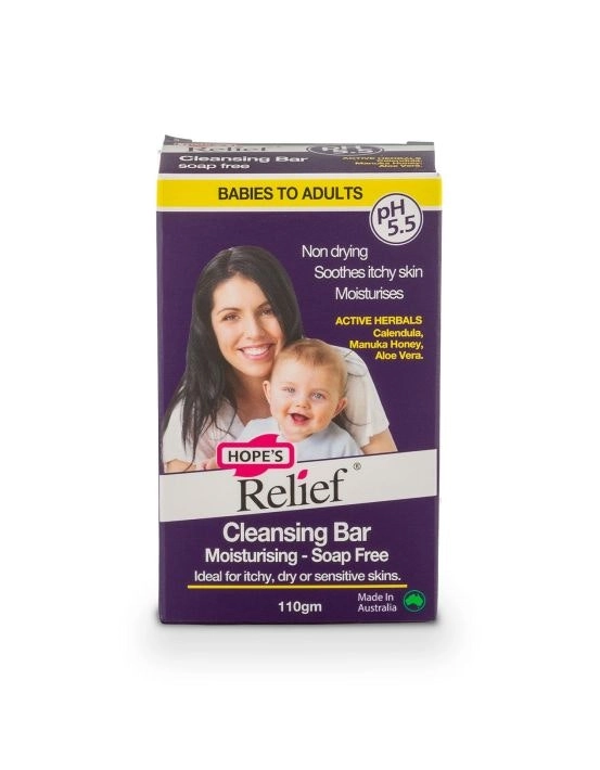 Hope's Relief Soap Free Cleansing Bar 110g