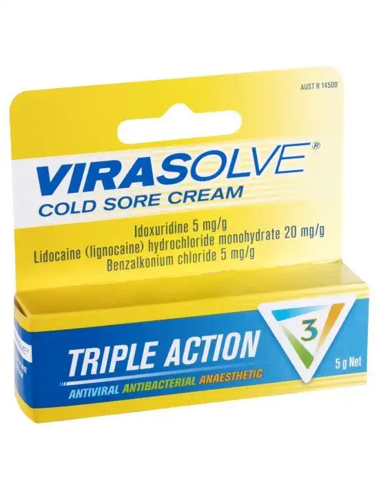 VIRASOLVE Cold Sore Cream 5g