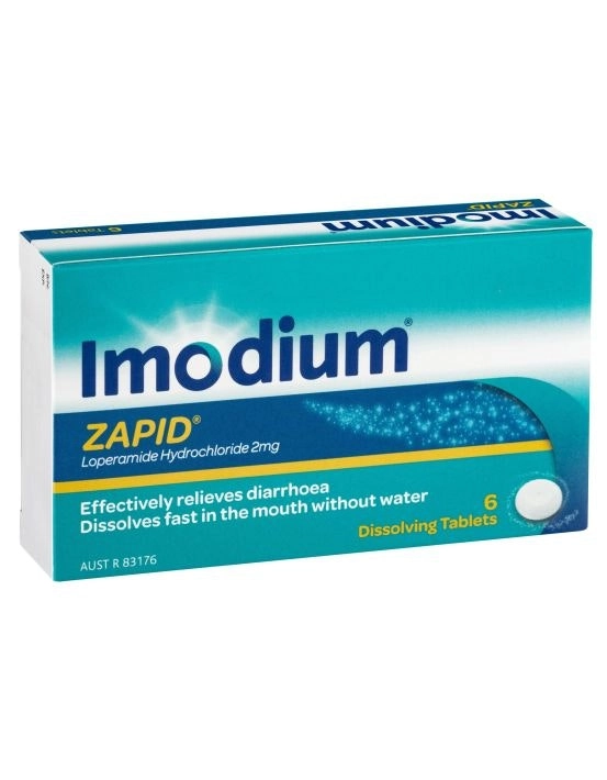 IMODIUM Zapid Dissolving Tablets 6 Pack