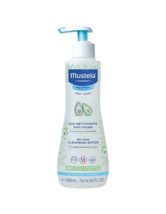 MUSTELA No-Rinse Cleansing Water 300ml Pump