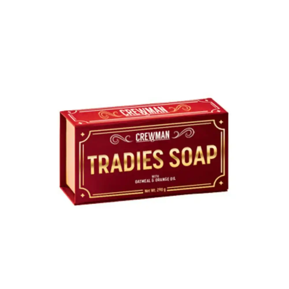 Crewman Mens Big Bar 290g Gift Boxed Tradies Soap