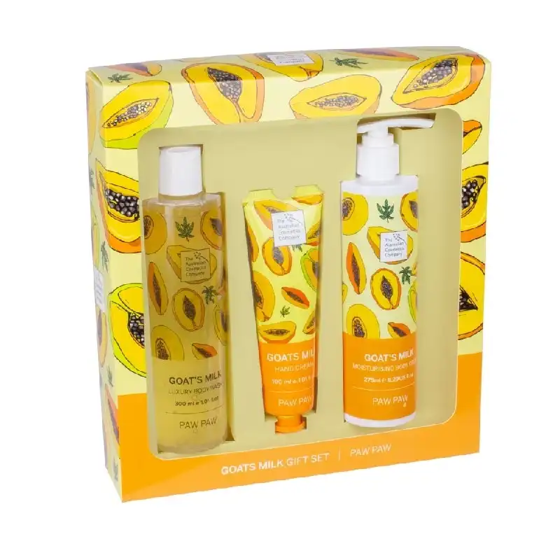 The Australian Cosmetics Company Goats Milk Paw Paw Trio Set