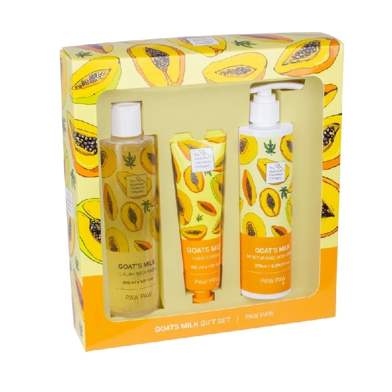 The Australian Cosmetics Company Goats Milk Paw Paw Trio Set