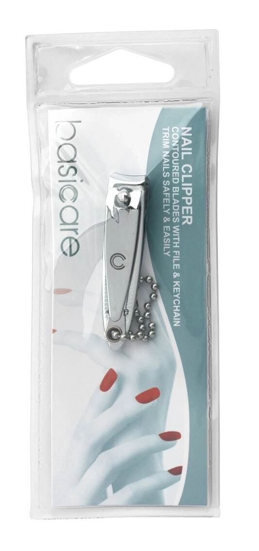 Basicare Nail Clipper Contoured Blades