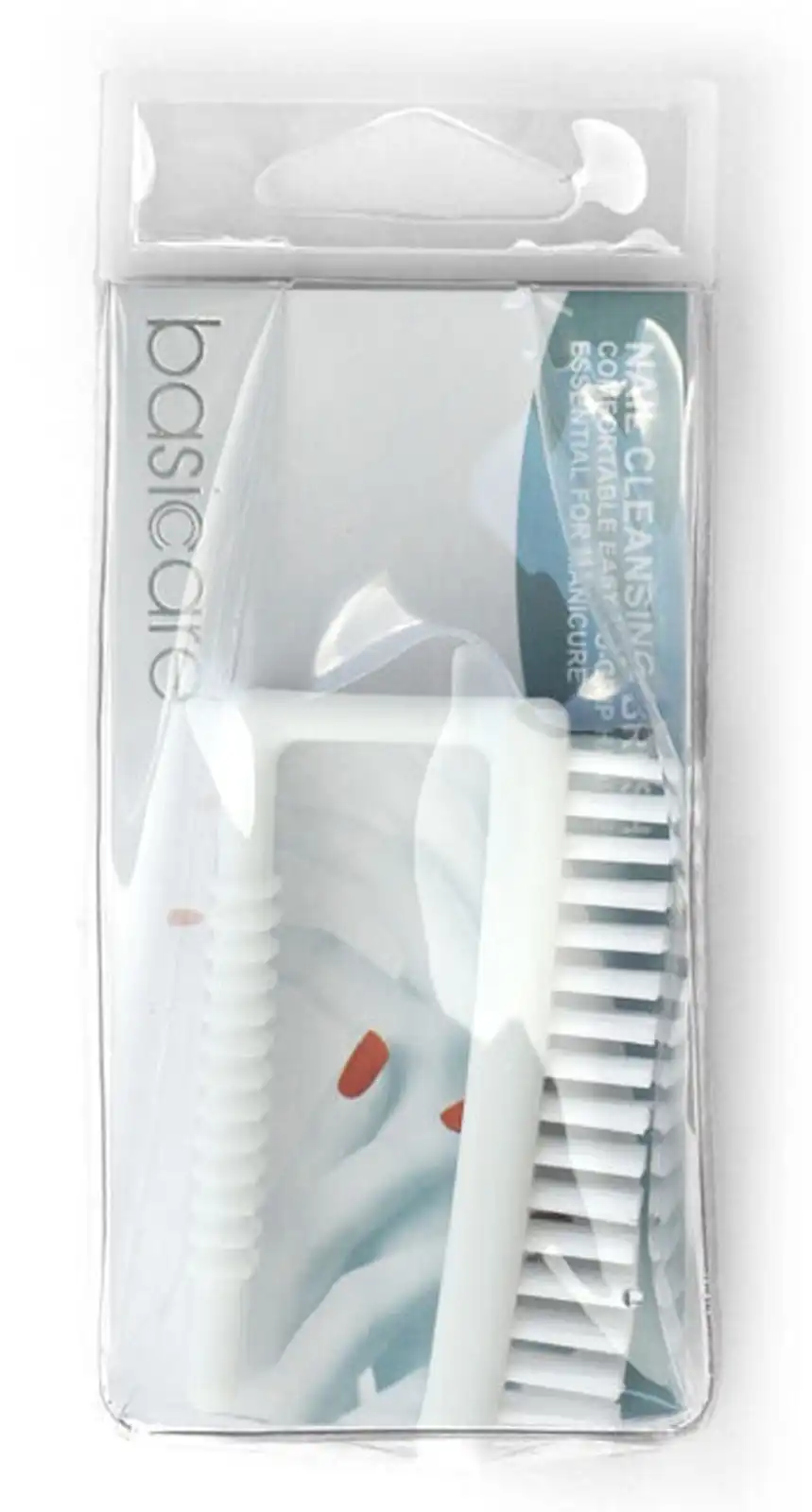 Basicare Nail Cleansing Brush White 8cm