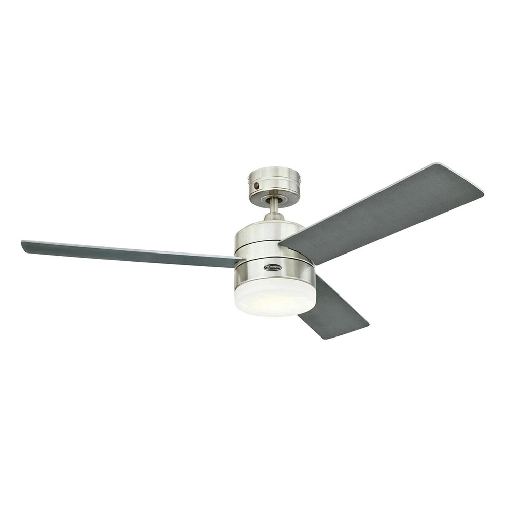 Westinghouse 48" Alta Vista S/S Ceiling Fan w/Reversible Blade/Airflow/LED Light