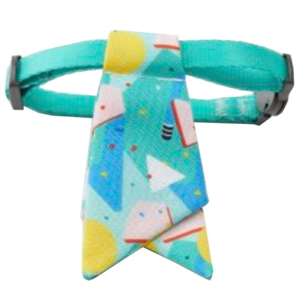 Petkit 9cm Adjustable Wedding/Party Pets Cat Dog Necktie Collar Green Wood