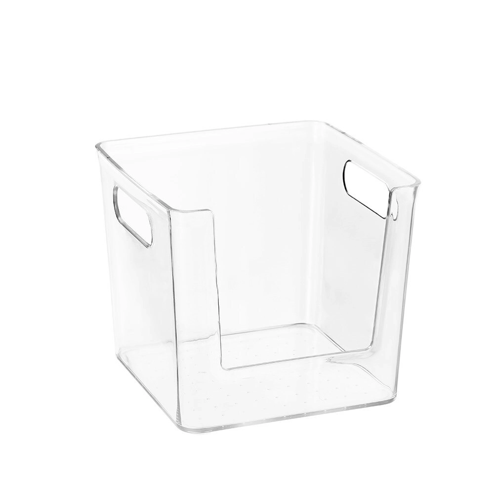 Boxsweden Crystal 16.5x14.5cm Pick Container Storage Home Organiser Small Clear