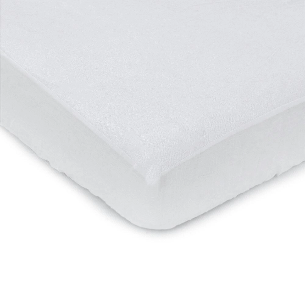 Bubba Blue 88cm Bamboo Mattress Protector Co-Sleeper White Baby/Newborn Comfort