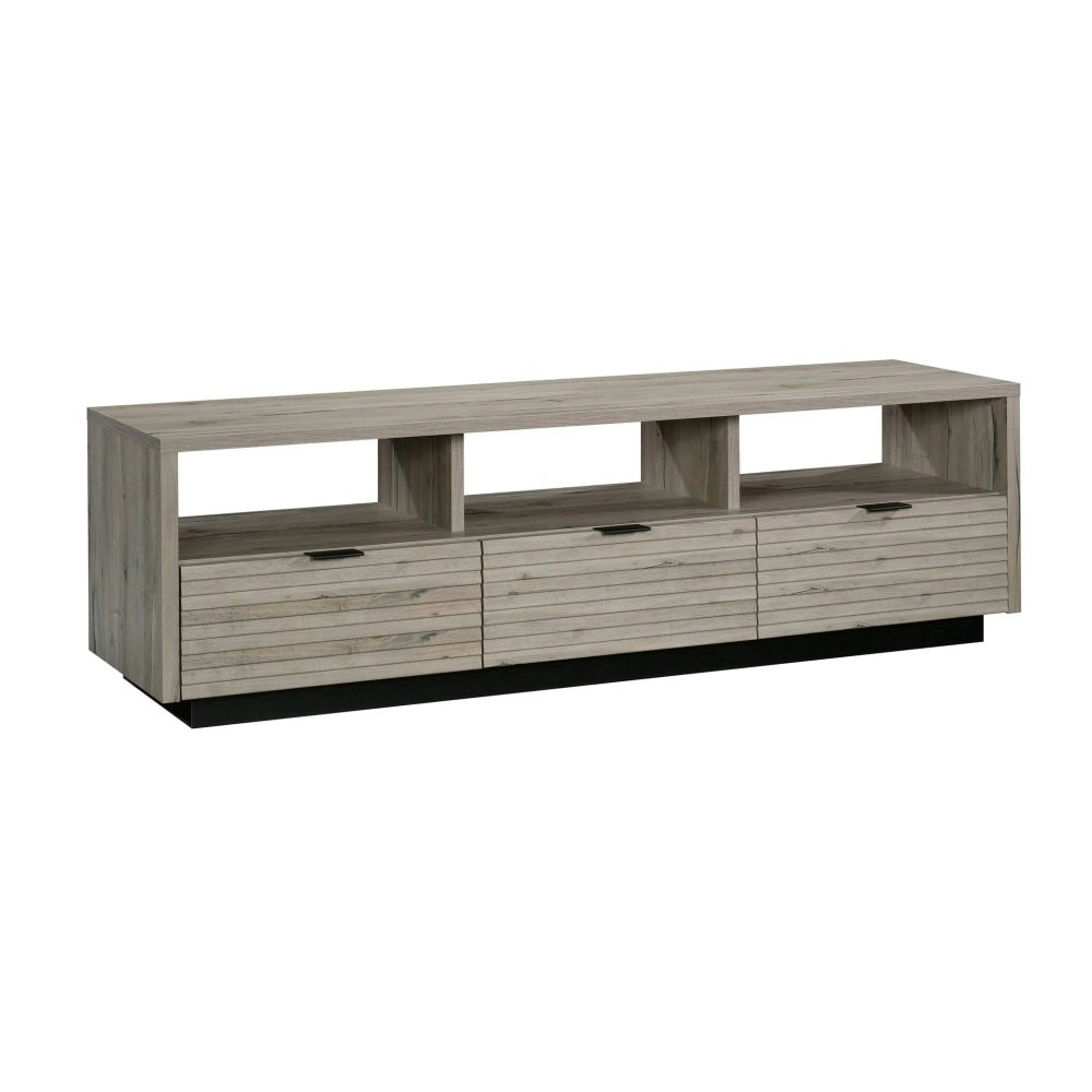 Design Square Cora Lowline Entertainment Unit TV Stand W/ 3-Drawers - Split Oak