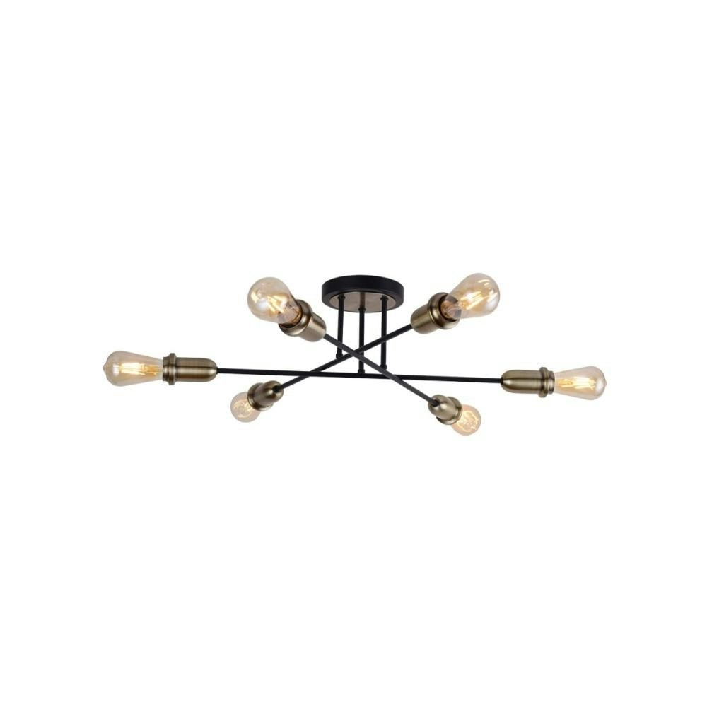 Lynsey Modern Elegant Pendant Lamp Ceiling Light - Black