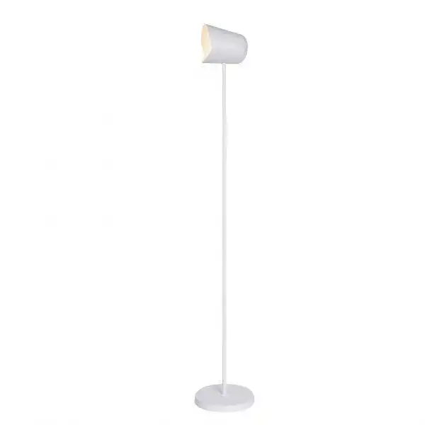 Torry Flexible Reading Slim Standing Floor Lamp - White