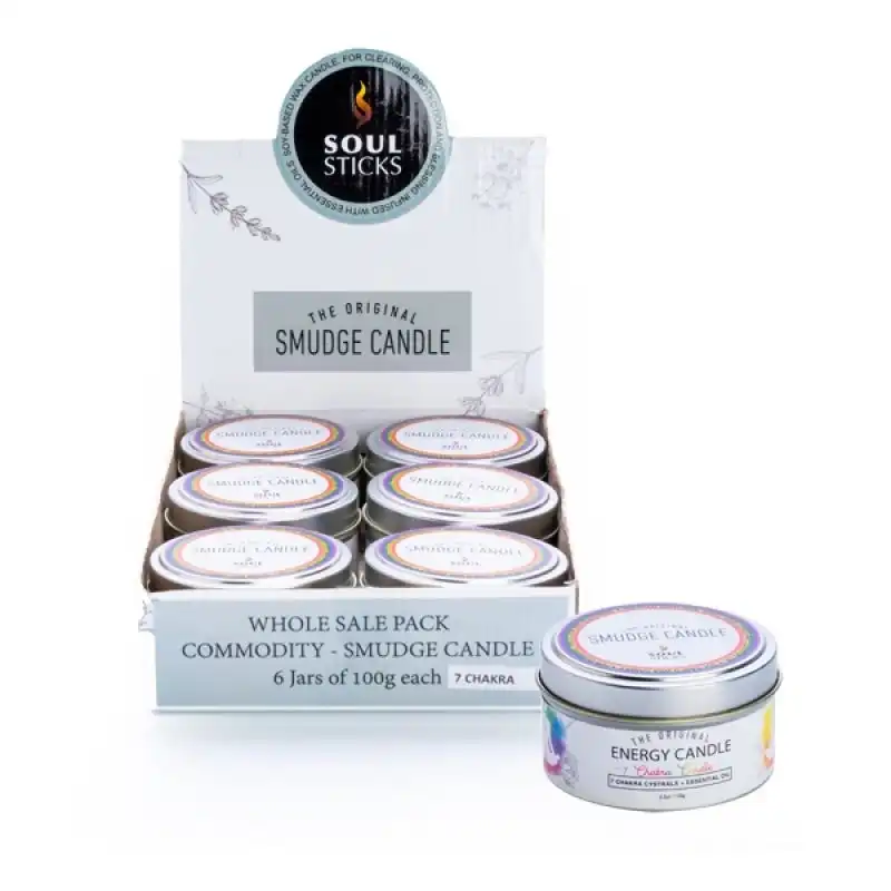 Soul Sticks 7 Chakra Smudge Candle