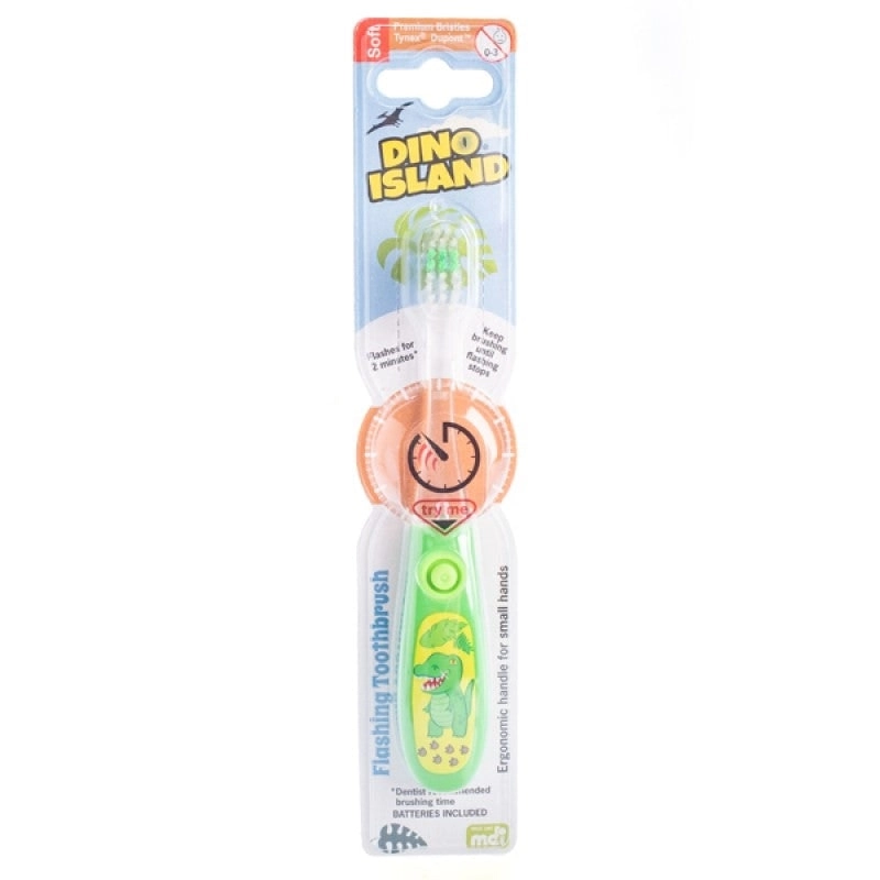 Flashing Dino Island Toothbrush