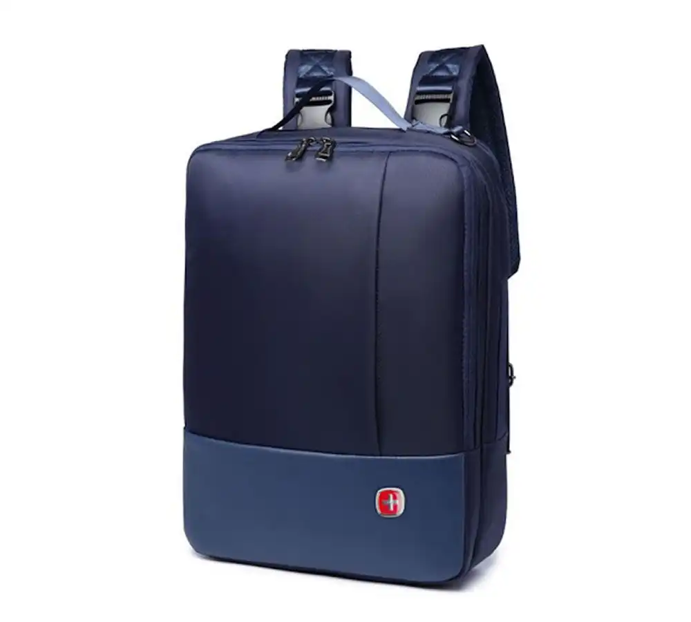 Swissgear 14.1" Laptop Backpack Messenger Bag Padded Straps SA9129 - Blue