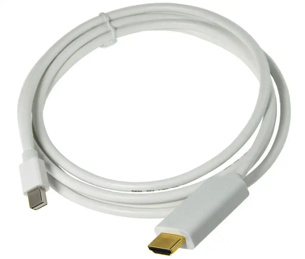 1.8M Mini Display Port To Hdmi Male Mini Dp Displayport Apple Mac Compatible