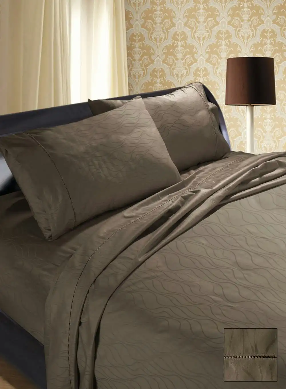 Shangri-La Linen 100% Egyptian Cotton Sheet Set