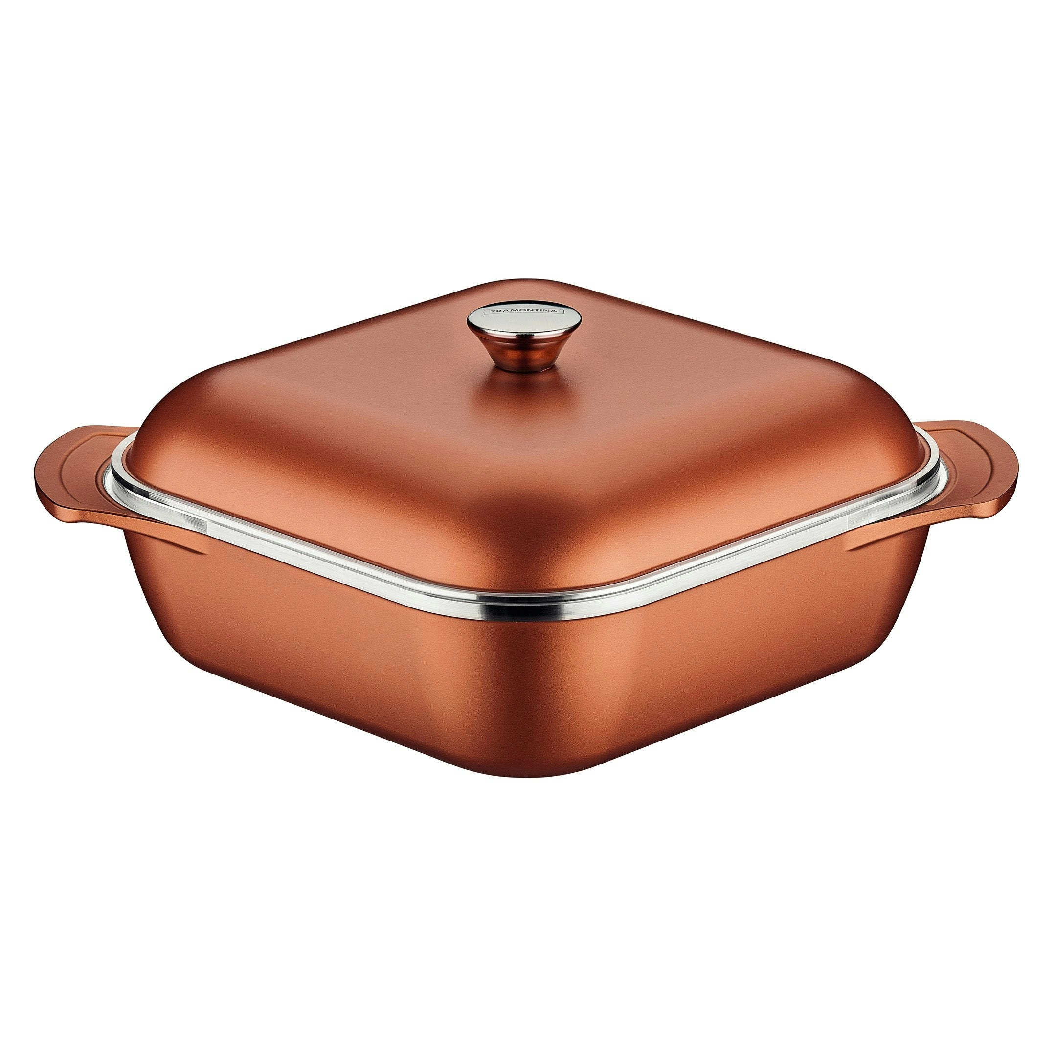 Tramontina Lyon Golden Square Pot, 28cm, 5.5L