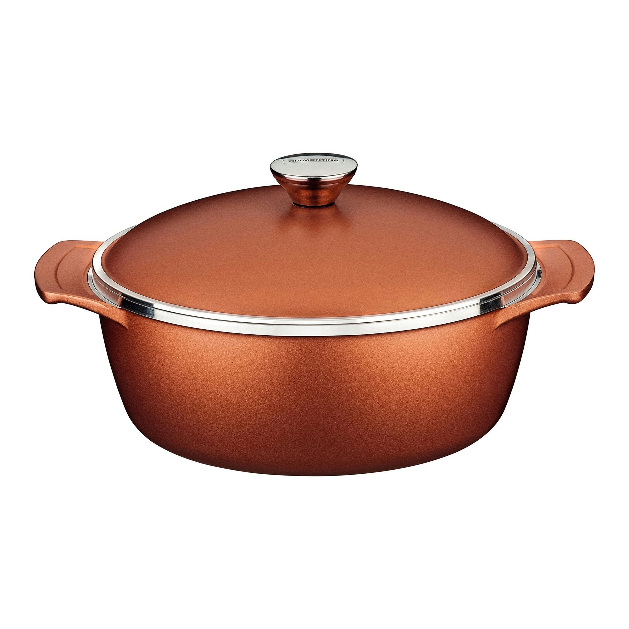 Tramontina Lyon Golden Casserole, 30cm, 6.8L