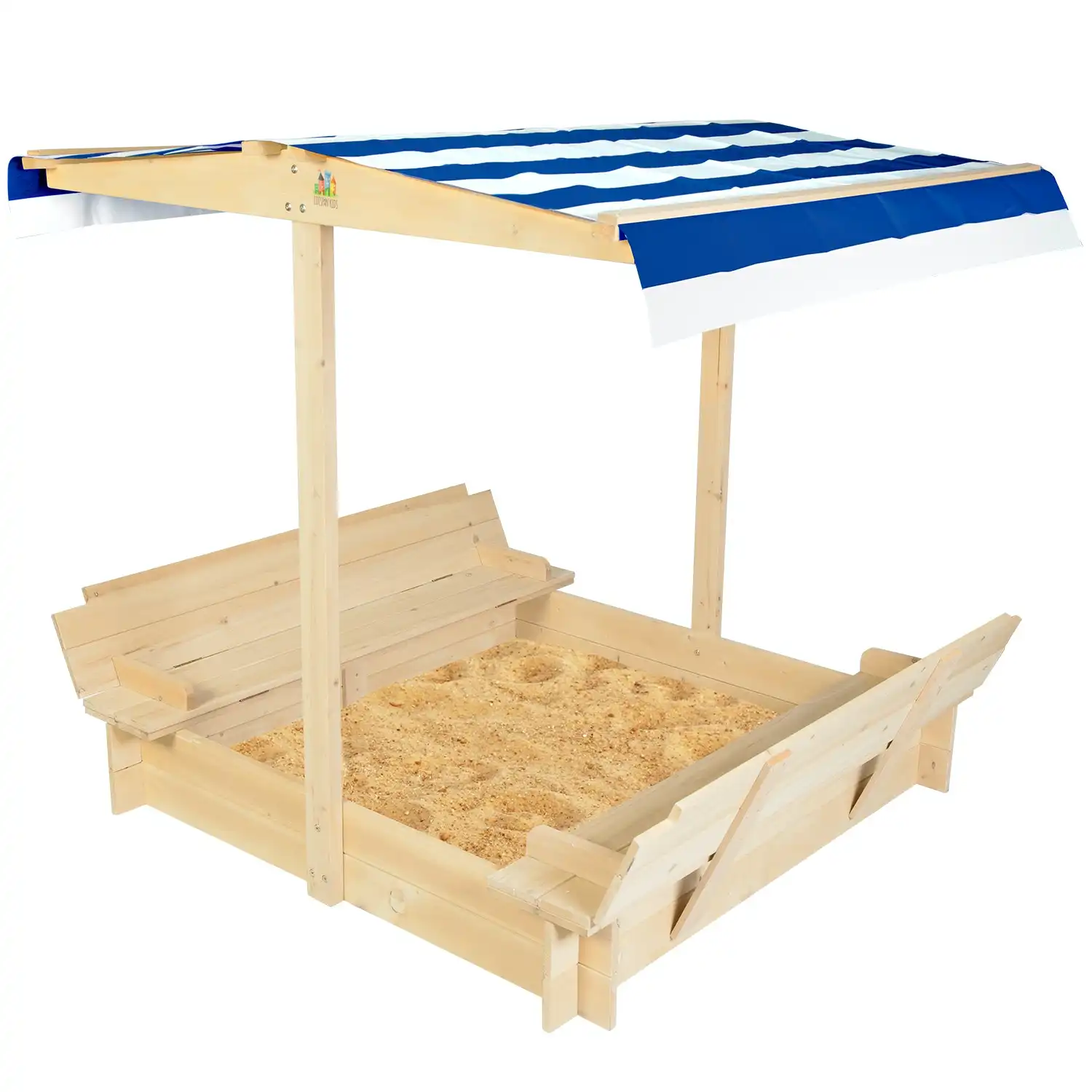 Lifespan Kids Skipper 2 Sandpit with Blue & White Canopy