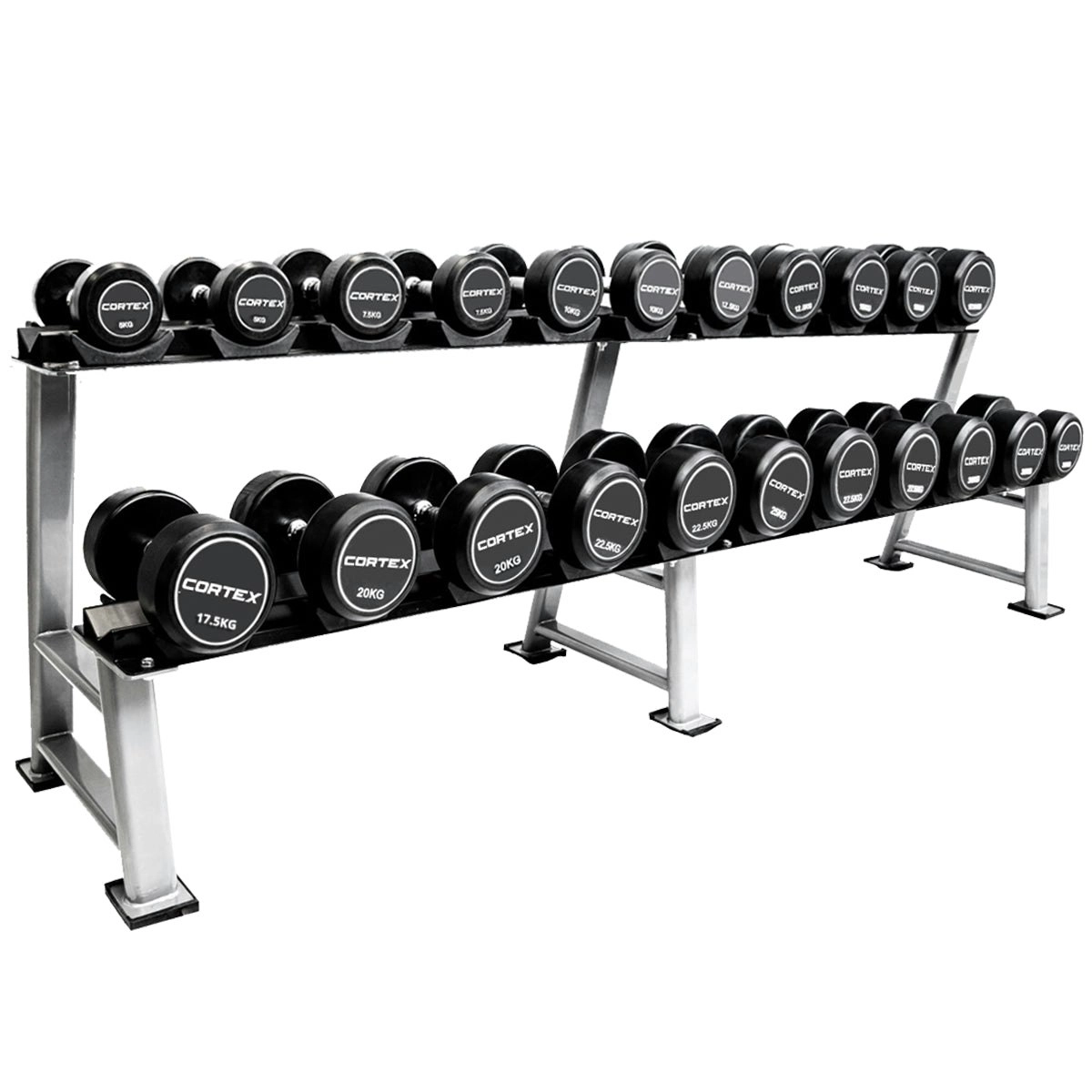 Cortex Pro-Fixed Dumbbells 5kg - 30kg