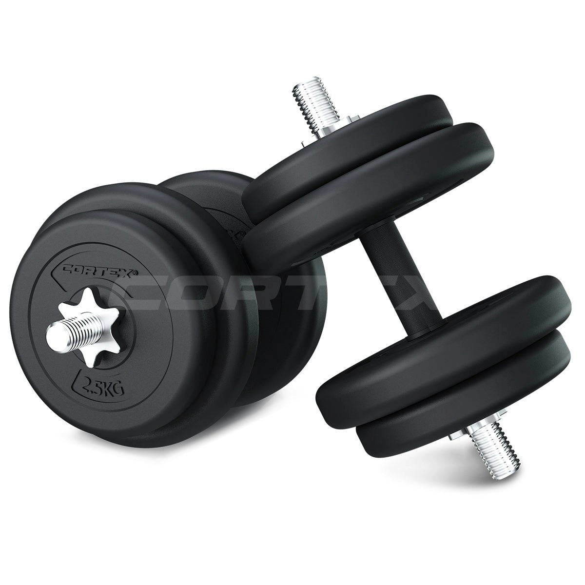 Cortex 35kg EnduraShell Dumbbell Weight Set