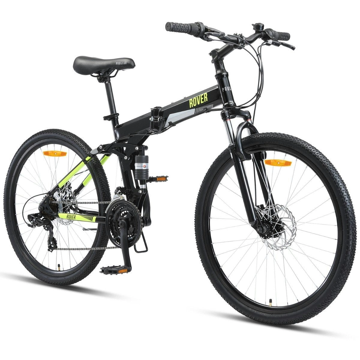 ROVER Folding Mountain Bike - Black