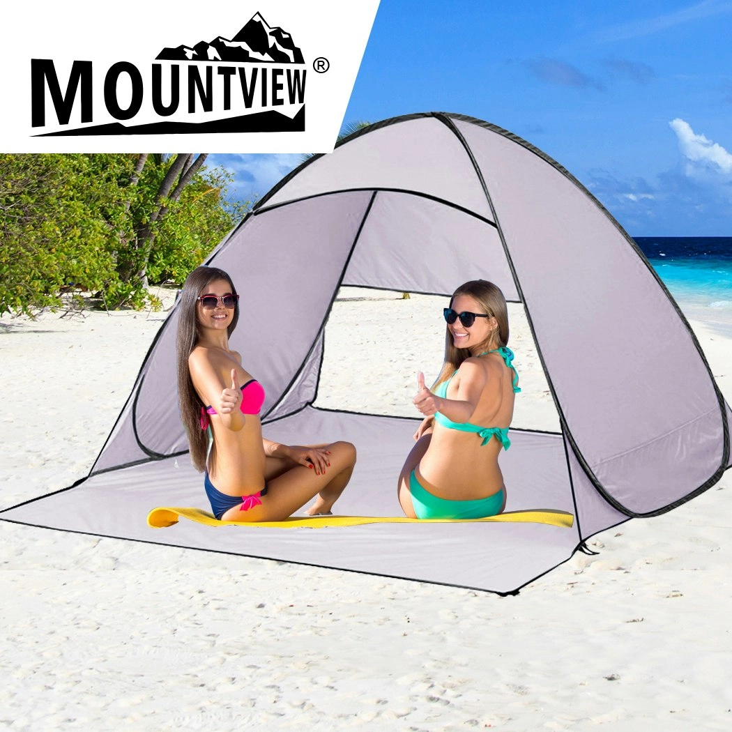 Mountview Pop Up Beach Tent Caming Portable Shelter Shade 4 Person Tents Fish