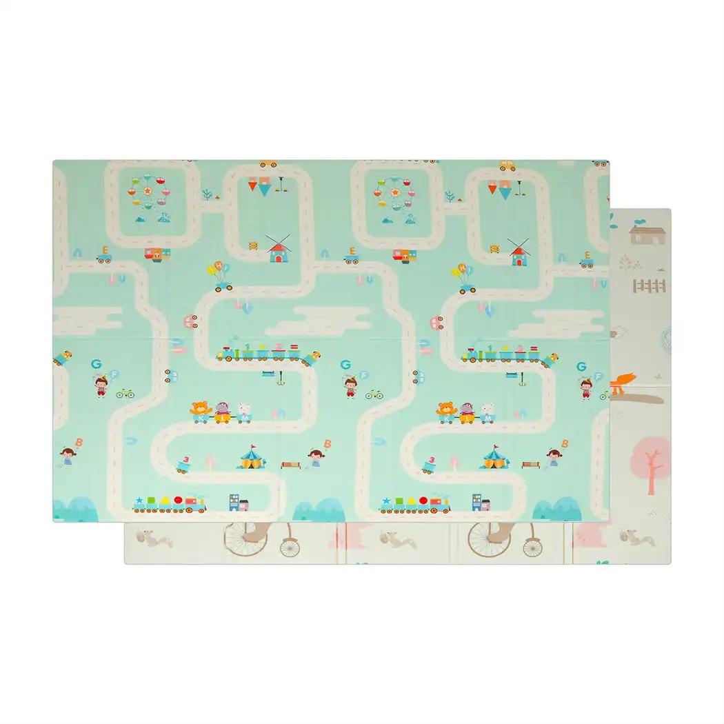 BoPeep Kids Play Mat Baby Crawling Pad Floor Foldable XPE Foam Non-slip Carpet