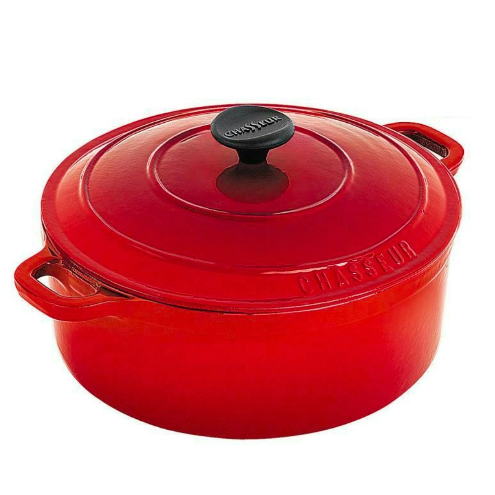 Chasseur Round French Oven 24cm / 4 Litre | Inferno Red