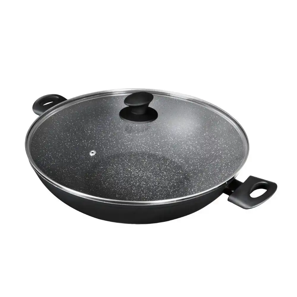 Pyrolux Pyrostone 36cm Wok with Lid