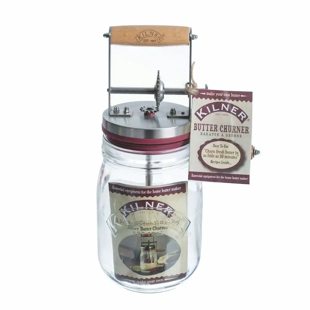 Kilner Butter Churner Glass Jar Manual | 1 Litre