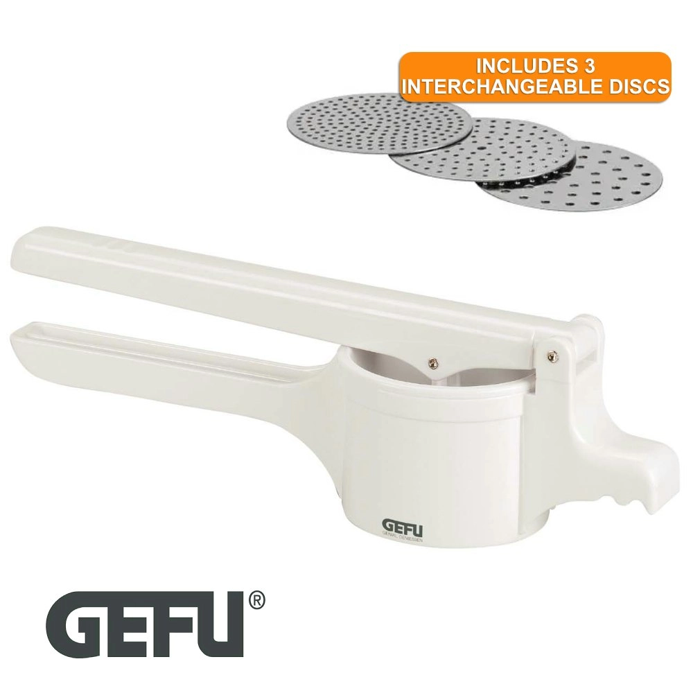 Gefu Presco Potato & Spaetzle Ricer Press Strainer Masher