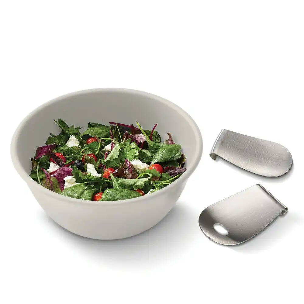 Joseph Joseph Uno Salad Bowl & Server Set Stone 20155