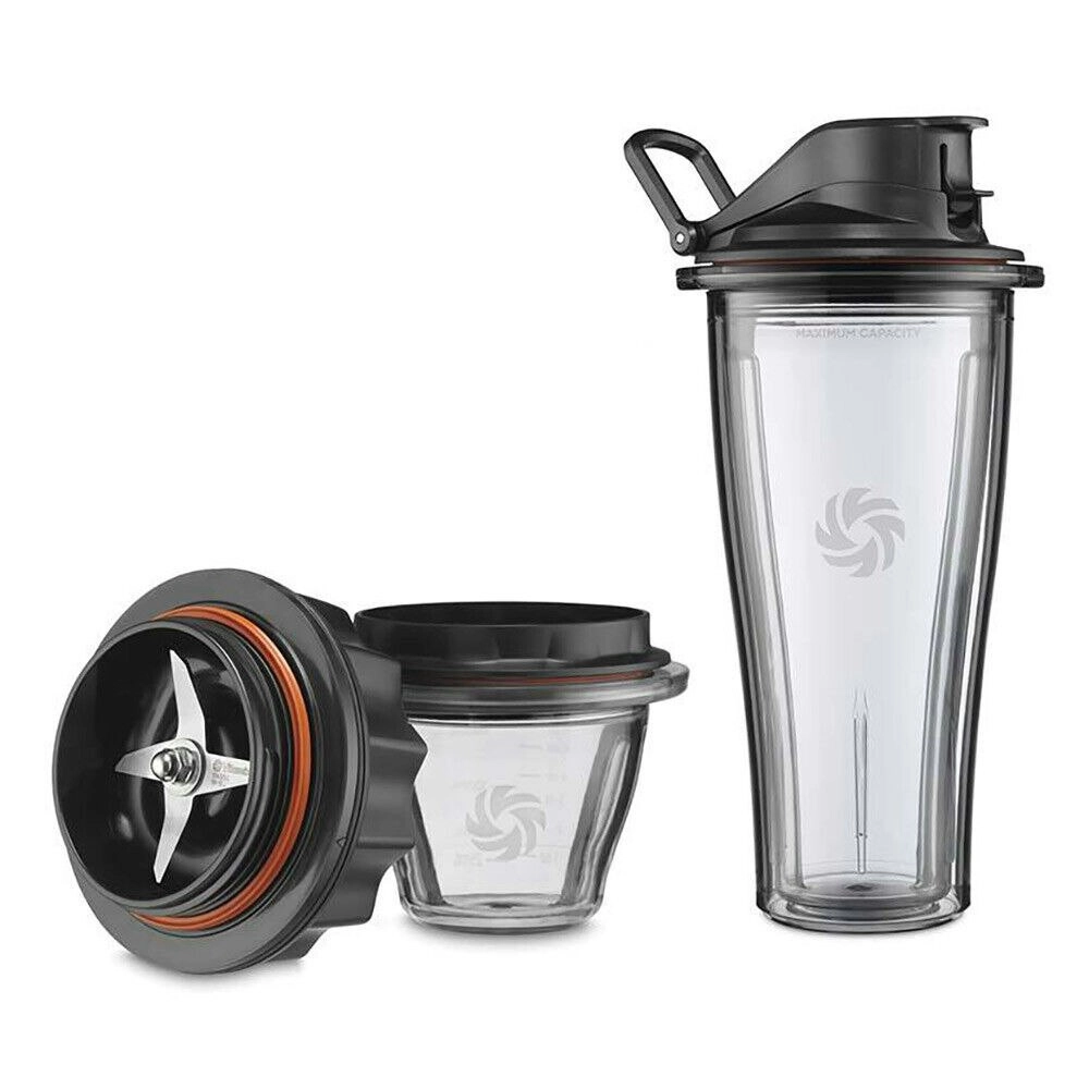 Vitamix Ascent Blending 600ml Cup + 225ml Bowl With Base Blade | 3 Piece Starter Kit