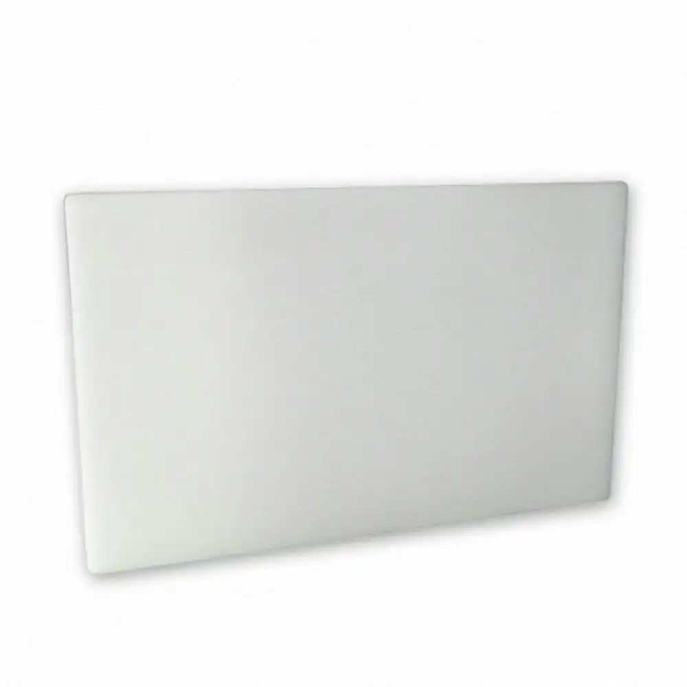 450 x 610 x 13mm WHITE HACCP CUTTING CHOPPING BOARD 40322 REVERSIBLE