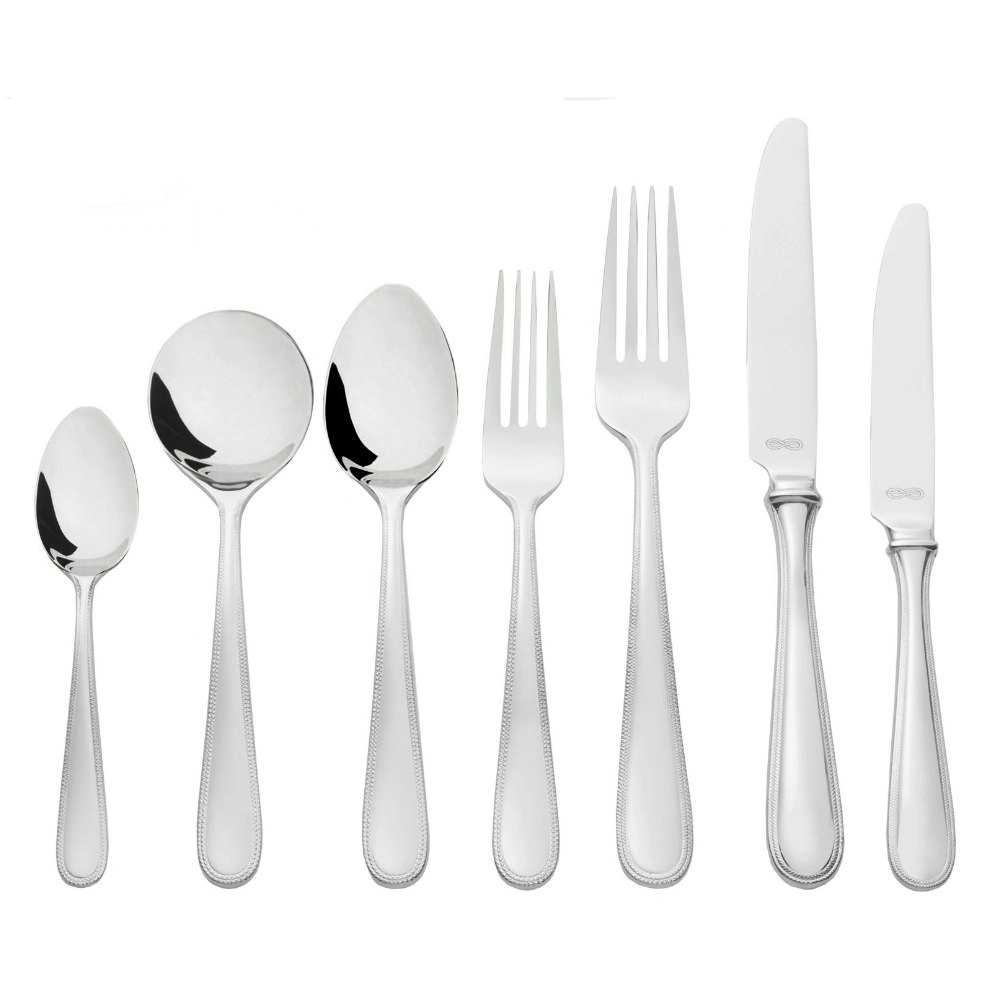 Verg Wang Wedgewood 56pc Stainless Steel Infinity Cutlery Set 56 Piece