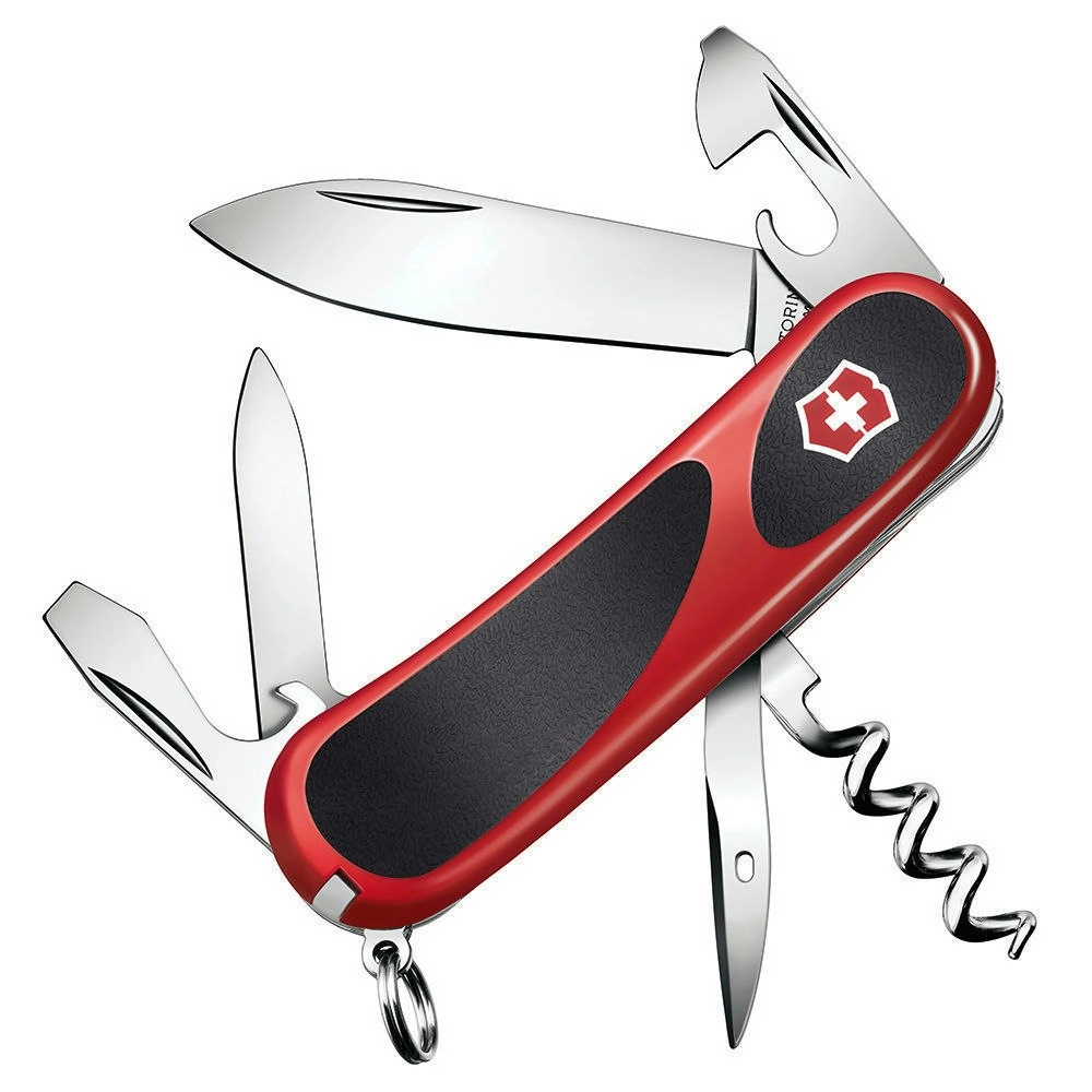 New Victorinox Swiss Army Evogrip 10 Pocket Knife Tool 38004 - 13 Tools