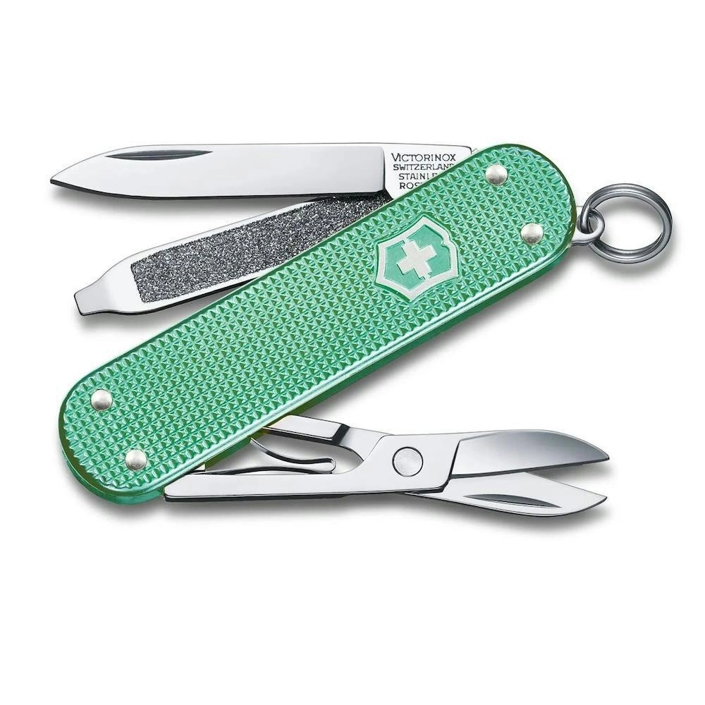 Victorinox Classic SD Alox Swiss Army Pocket Knife | Minty Mint