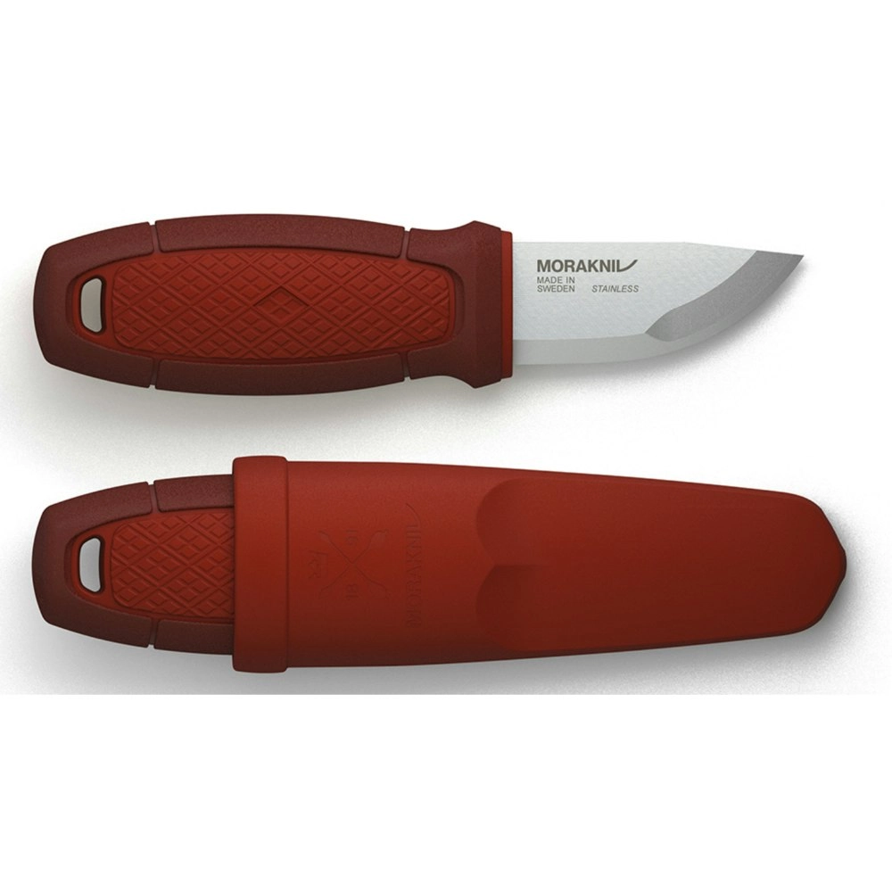 Morakniv Eldris Stainless Steel Outdoor Knife + Sheath | Red YKM12648